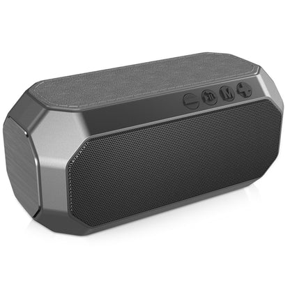 NewRixing NR-4000 TWS Mesh Polygon Music Box Concept Bluetooth Speaker(Iron Grey) - Desktop Speaker by NewRixing | Online Shopping South Africa | PMC Jewellery | Buy Now Pay Later Mobicred