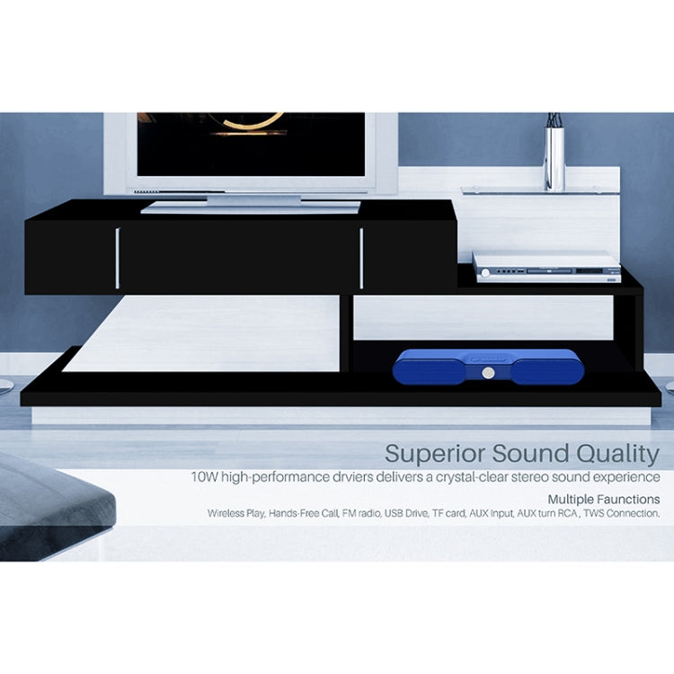 NewRixing NR-4017A TWS Graffiti Soundbar Bluetooth Speaker with Knob(Music Melody) - Desktop Speaker by NewRixing | Online Shopping South Africa | PMC Jewellery | Buy Now Pay Later Mobicred