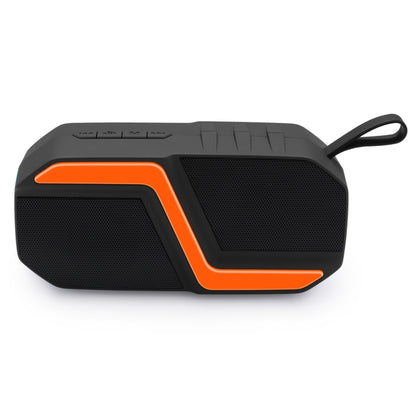 NewRixing NR-5019 Outdoor Portable Bluetooth Speaker, Support Hands-free Call / TF Card / FM / U Disk(Orange) - Desktop Speaker by NewRixing | Online Shopping South Africa | PMC Jewellery | Buy Now Pay Later Mobicred