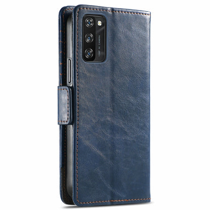 For Blackview A100 CaseNeo Business Splicing Dual Magnetic Buckle Horizontal Flip PU Leather Case with Holder & Card Slots & Wallet(Blue) - More Brand by PMC Jewellery | Online Shopping South Africa | PMC Jewellery | Buy Now Pay Later Mobicred