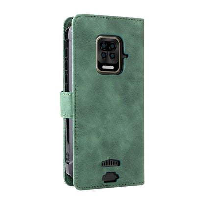 For Doogee S59 / S59 Pro Solid Color Skin Feel Magnetic Buckle Horizontal Flip Calf Texture PU Leather Case with Holder & Card Slots & Wallet(Green) - More Brand by PMC Jewellery | Online Shopping South Africa | PMC Jewellery | Buy Now Pay Later Mobicred