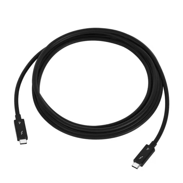 USB-C / Type-C Male to USB-C / Type-C Male Multi-function Transmission Cable for Thunderbolt 4, Cable Length:1m(Black) - Cable & Adapters by PMC Jewellery | Online Shopping South Africa | PMC Jewellery | Buy Now Pay Later Mobicred