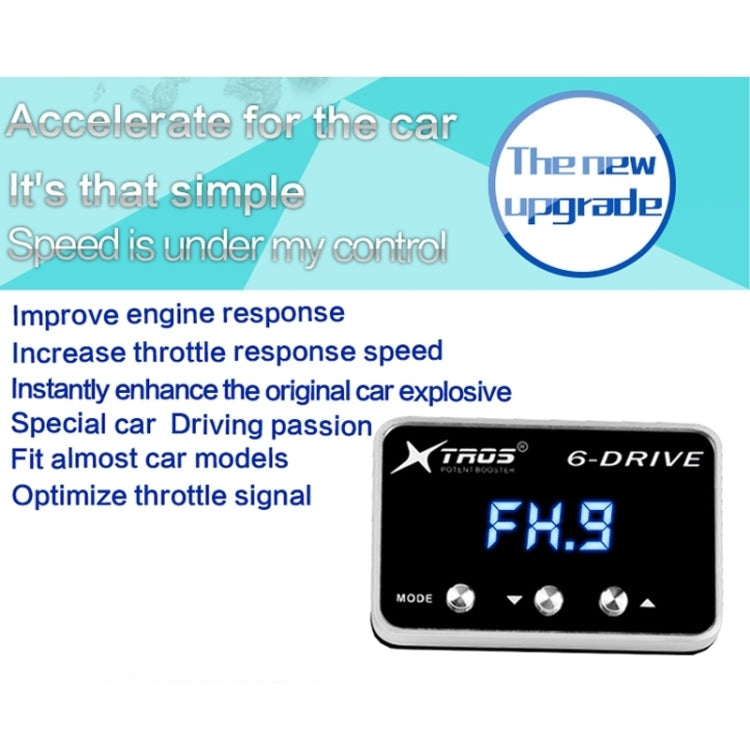 For Ford Ecosport 2018- TROS TS-6Drive Potent Booster Electronic Throttle Controller - Car Modification by TROS | Online Shopping South Africa | PMC TechLife | Buy Now Pay Later Mobicred