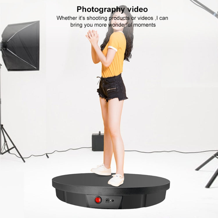 52cm Remote Control Electric Rotating Turntable Display Stand Video Shooting Props Turntable, Plug-in Power, Power Plug:US Plug(White) - free shipping - PMC TechLife - Order now!
