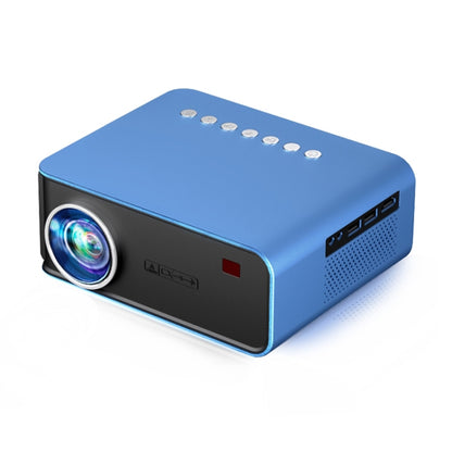 T4 Regular Version 1024x600 1200 Lumens Portable Home Theater LCD Projector, Plug Type:EU Plug(Blue) - Mini Projector by PMC Jewellery | Online Shopping South Africa | PMC Jewellery | Buy Now Pay Later Mobicred