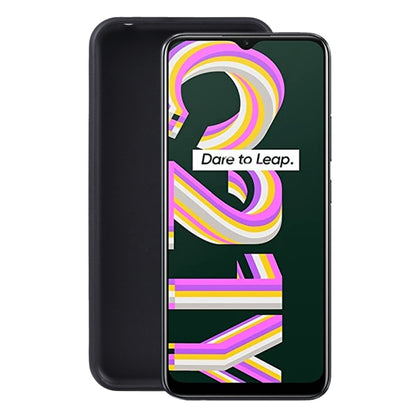 For Realme C21Y/ C25Y TPU Phone Case (Frosted Black) - Realme Cases by PMC Jewellery | Online Shopping South Africa | PMC Jewellery | Buy Now Pay Later Mobicred