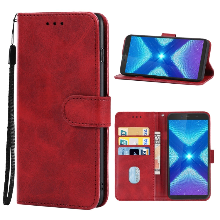 Leather Phone Case For Blackview BV5500 Pro(Red) - More Brand by PMC Jewellery | Online Shopping South Africa | PMC Jewellery | Buy Now Pay Later Mobicred