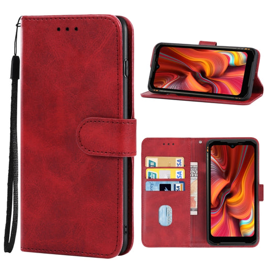 Leather Phone Case For DOOGEE S96 Pro(Red) - More Brand by PMC Jewellery | Online Shopping South Africa | PMC Jewellery | Buy Now Pay Later Mobicred