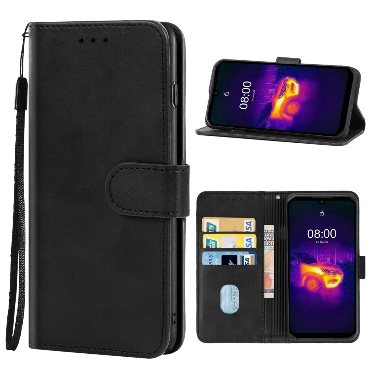 Leather Phone Case For Ulefone Armor 11T 5G / 11 5G(Black) - Ulefone Cases by PMC Jewellery | Online Shopping South Africa | PMC Jewellery | Buy Now Pay Later Mobicred