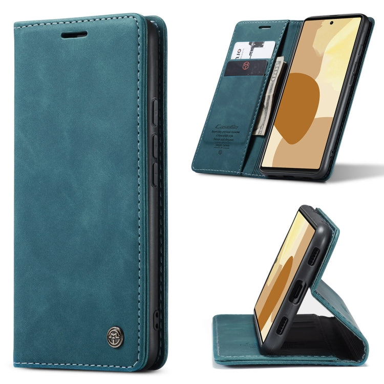 For Google Pixel 6 Pro CaseMe 013 Multifunctional Horizontal Flip Leather Phone Case with Card Slot & Holder & Wallet(Blue) - Google Cases by CaseMe | Online Shopping South Africa | PMC Jewellery | Buy Now Pay Later Mobicred