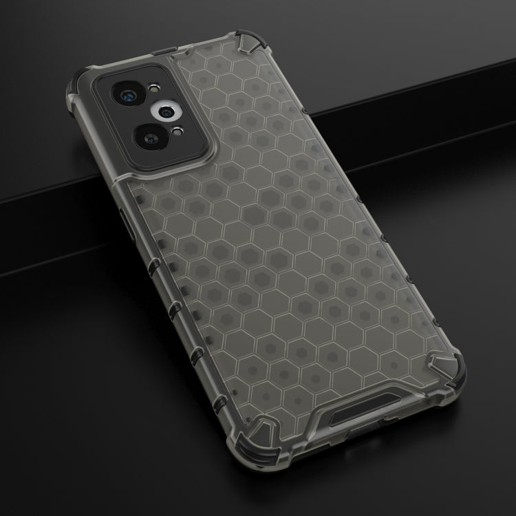 For OPPO Realme GT Neo2 5G Shockproof Honeycomb PC + TPU Phone Case(Black) - Realme Cases by PMC TechLife | Online Shopping South Africa | PMC TechLife | Buy Now Pay Later Mobicred