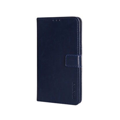 For Umidigi Bison X10 idewei Crazy Horse Texture Leather Phone Case(Dark Blue) - More Brand by idewei | Online Shopping South Africa | PMC Jewellery | Buy Now Pay Later Mobicred