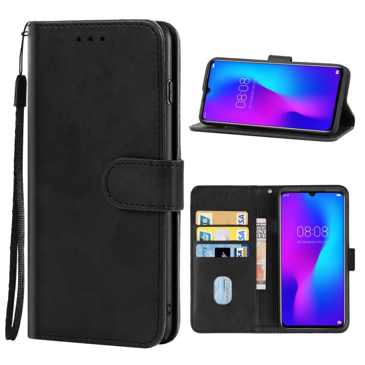 Leather Phone Case For Doogee N20 Pro(Black) - More Brand by PMC Jewellery | Online Shopping South Africa | PMC Jewellery | Buy Now Pay Later Mobicred