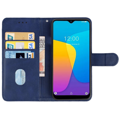 Leather Phone Case For Doogee Y8C / X90(Blue) - More Brand by PMC Jewellery | Online Shopping South Africa | PMC Jewellery | Buy Now Pay Later Mobicred