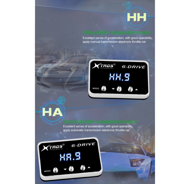 For Mitsubishi Lancer 2008- TROS TS-6Drive Potent Booster Electronic Throttle Controller - Car Modification by TROS | Online Shopping South Africa | PMC TechLife | Buy Now Pay Later Mobicred