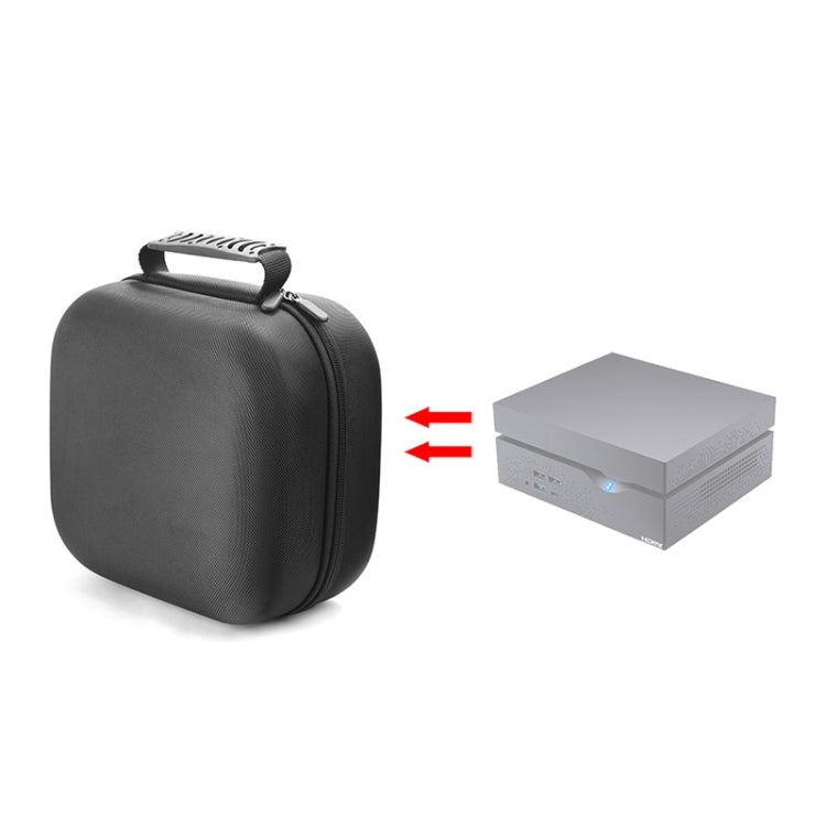 For ASUS VIVO mini VC66 Mini PC Protective Storage Bag(Black) - MINI PC Accessories & Gadgets by PMC Jewellery | Online Shopping South Africa | PMC Jewellery | Buy Now Pay Later Mobicred