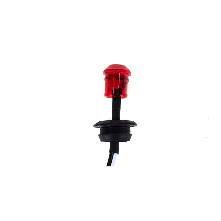 A5010 Red Light 10 in 1 Truck Trailer LED Round Side Marker Lamp - Warning Lights by PMC Jewellery | Online Shopping South Africa | PMC Jewellery | Buy Now Pay Later Mobicred