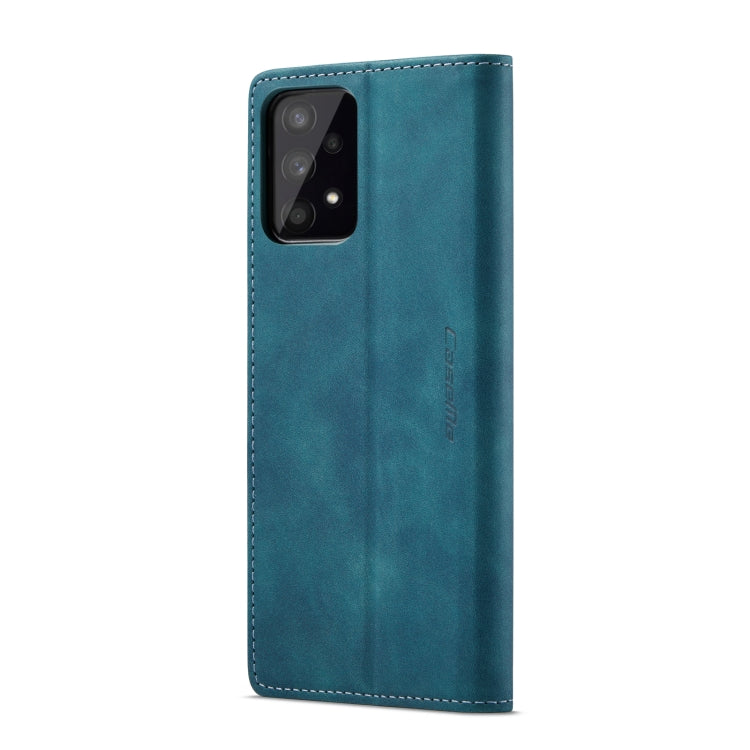 For Samsung Galaxy A33 5G CaseMe 013 Multifunctional Horizontal Flip Leather Phone Case(Blue) - Galaxy Phone Cases by CaseMe | Online Shopping South Africa | PMC Jewellery | Buy Now Pay Later Mobicred