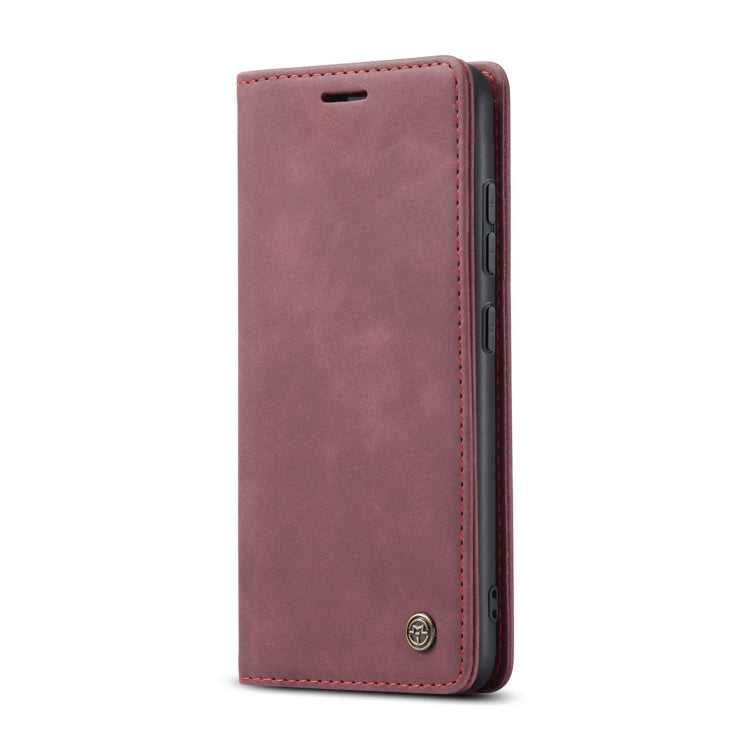 For Samsung Galaxy S22 CaseMe 013 Multifunctional Horizontal Flip Leather Phone Case(Wine Red) - Galaxy S22 5G Cases by CaseMe | Online Shopping South Africa | PMC Jewellery | Buy Now Pay Later Mobicred