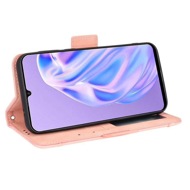 For Ulefone Note 6 / Note 6P Skin Feel Calf Pattern Leather Phone Case(Pink) - Ulefone Cases by PMC Jewellery | Online Shopping South Africa | PMC Jewellery | Buy Now Pay Later Mobicred