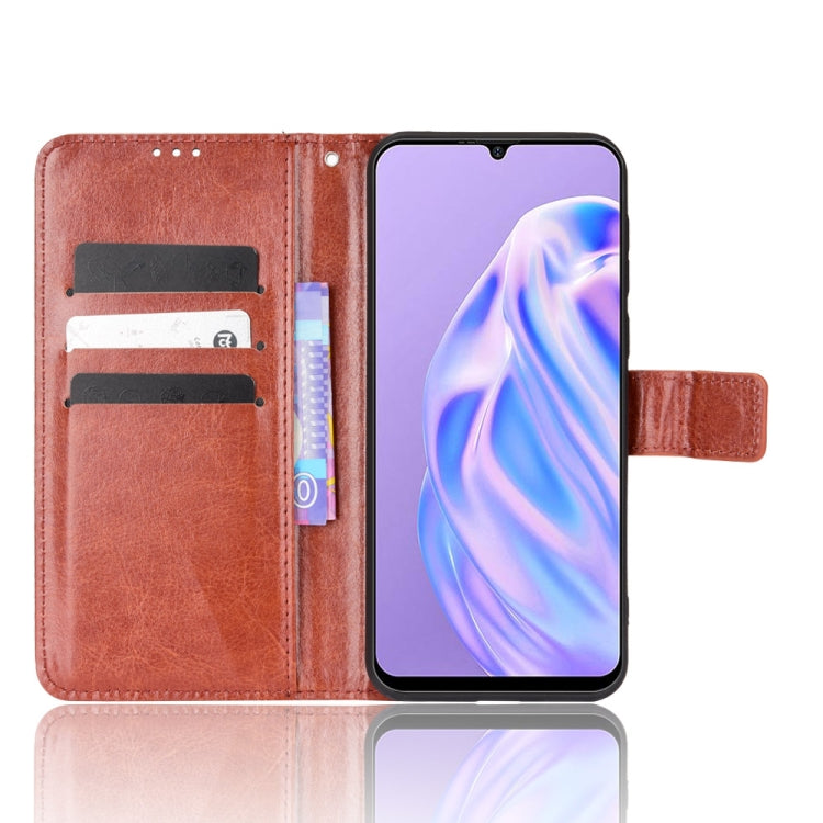 For Ulefone Note 6/ Note 6P Retro Crazy Horse Texture Leather Phone Case(Brown) - Ulefone Cases by PMC Jewellery | Online Shopping South Africa | PMC Jewellery | Buy Now Pay Later Mobicred