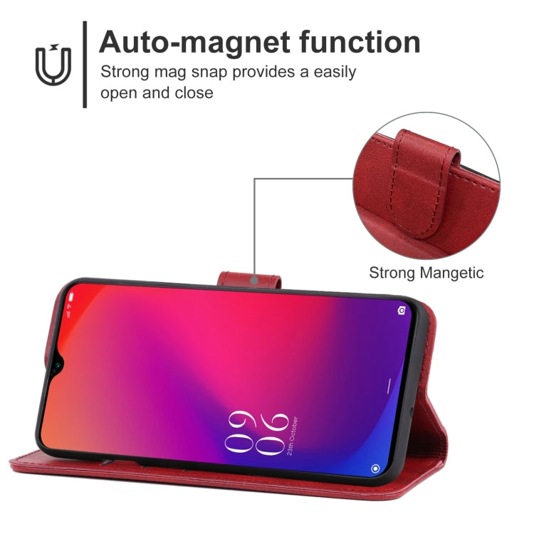 Leather Phone Case For Doogee X95 Pro(Red) - More Brand by PMC Jewellery | Online Shopping South Africa | PMC Jewellery | Buy Now Pay Later Mobicred