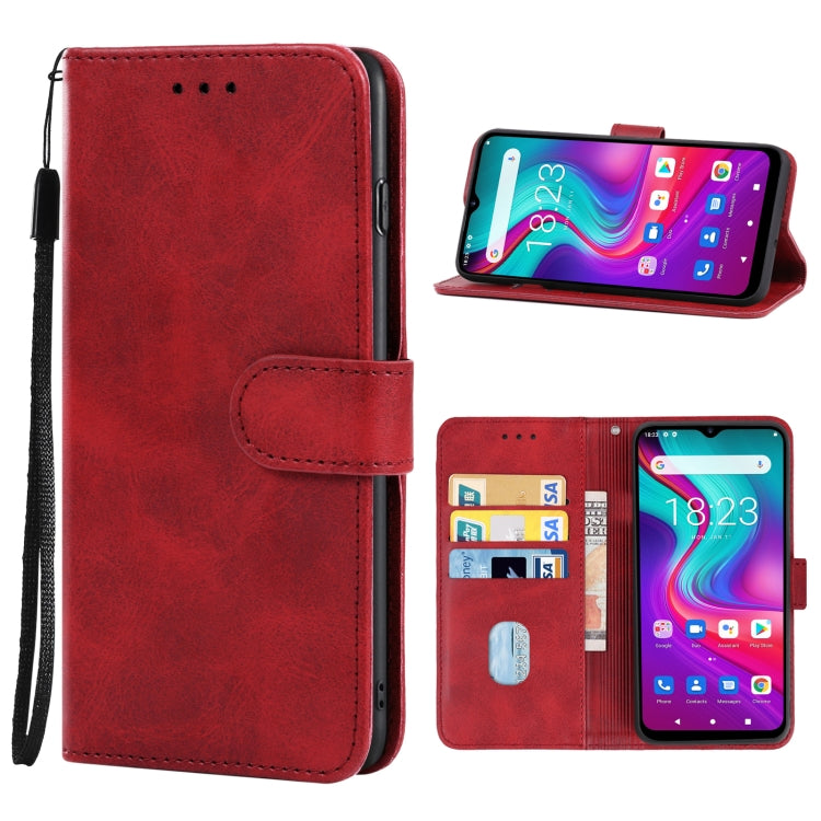 Leather Phone Case For Doogee X96(Red) - More Brand by PMC Jewellery | Online Shopping South Africa | PMC Jewellery | Buy Now Pay Later Mobicred