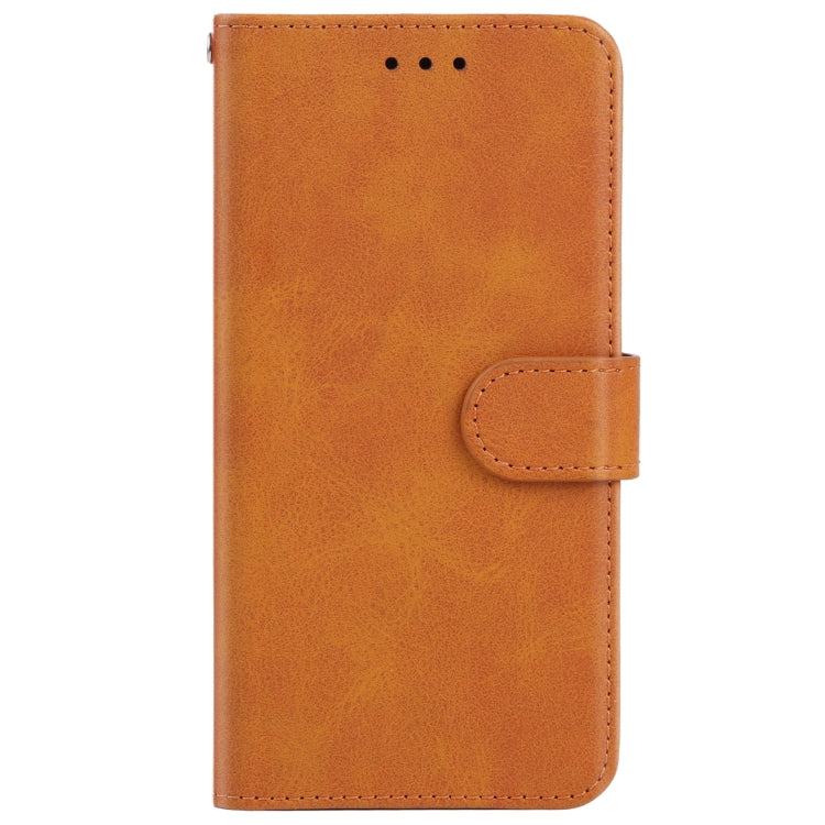 Leather Phone Case For DOOGEE X50L(Brown) - Doogee Cases by PMC Jewellery | Online Shopping South Africa | PMC Jewellery | Buy Now Pay Later Mobicred