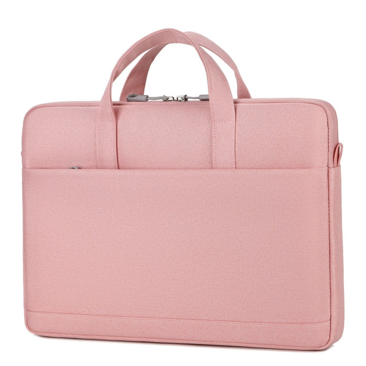 P310 Waterproof Oxford Cloth Laptop Handbag For 14 inch(Pink) - 14.1 inch by PMC Jewellery | Online Shopping South Africa | PMC Jewellery | Buy Now Pay Later Mobicred