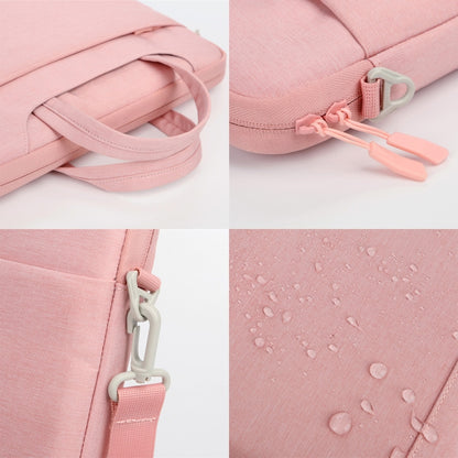 P510 Waterproof Oxford Cloth Laptop Handbag For 13.3-14 inch(Pink) - 13.3 inch by PMC Jewellery | Online Shopping South Africa | PMC Jewellery | Buy Now Pay Later Mobicred