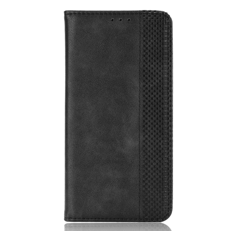 For Ulefone Armor 8 Magnetic Buckle Retro Texture Leather Phone Case(Black) - Ulefone Cases by PMC Jewellery | Online Shopping South Africa | PMC Jewellery | Buy Now Pay Later Mobicred