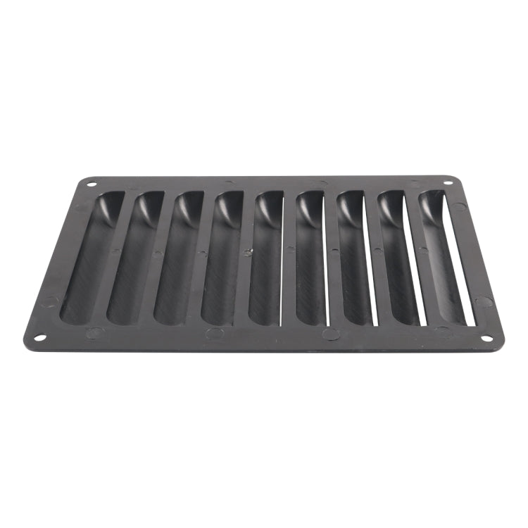 A6786 214x149mm RV / Bus Grille Vent Panel with Screws(Black) - Air Conditioning System by PMC Jewellery | Online Shopping South Africa | PMC Jewellery