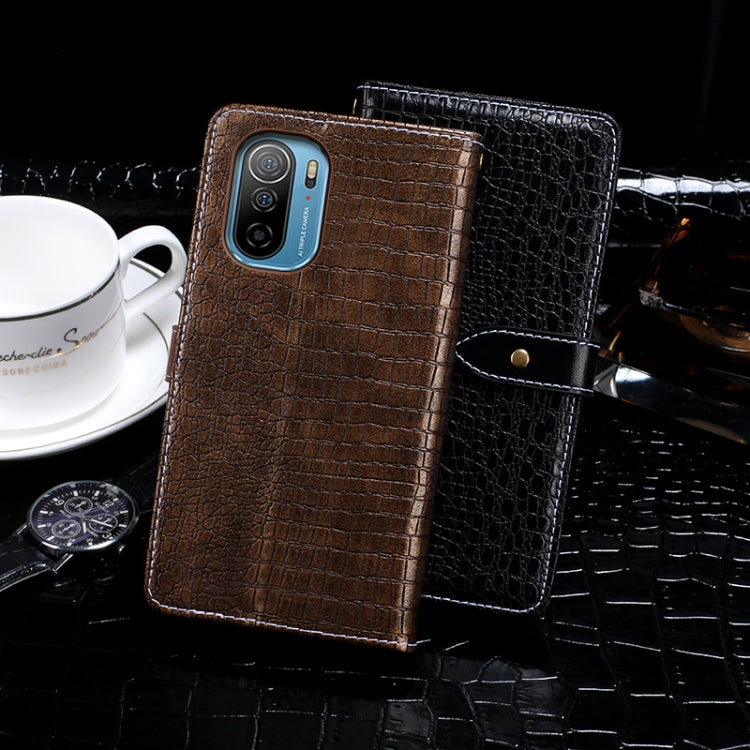 For Ulefone Note 13P idewei Crocodile Texture Horizontal Flip Phone Leather Phone Case(Dark Blue) - free shipping - PMC Jewellery - Order now!