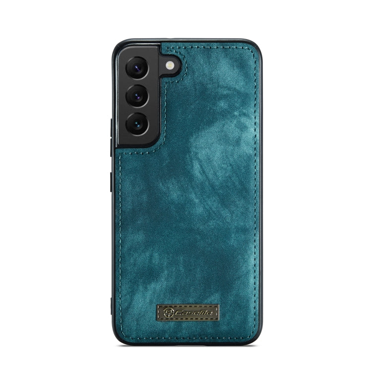 For Samsung Galaxy S22 5G CaseMe-008 Detachable Multifunctional Horizontal Flip Leather Case(Green) - Galaxy S22 5G Cases by CaseMe | Online Shopping South Africa | PMC Jewellery | Buy Now Pay Later Mobicred