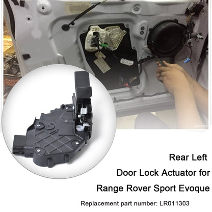 A1608-03 Car Rear Left Door Lock Actuator Motor LR011303 for Land Rover - Locks & Hasps by PMC Jewellery | Online Shopping South Africa | PMC Jewellery