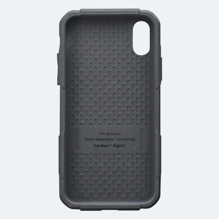 For iPhone X / XS FATBEAR Armor Shockproof Cooling Case(Black) - More iPhone Cases by FATBEAR | Online Shopping South Africa | PMC Jewellery