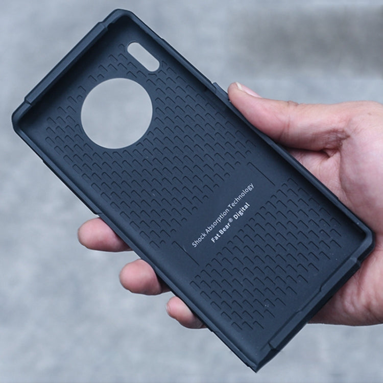 For Huawei Mate 30 4G / 5G FATBEAR Armor Shockproof Cooling Phone Case(Black) - free shipping - PMC TechLife - Order now!