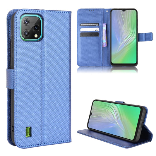 For Blackview A55 Diamond Texture Leather Phone Case(Blue) - More Brand by PMC Jewellery | Online Shopping South Africa | PMC Jewellery | Buy Now Pay Later Mobicred