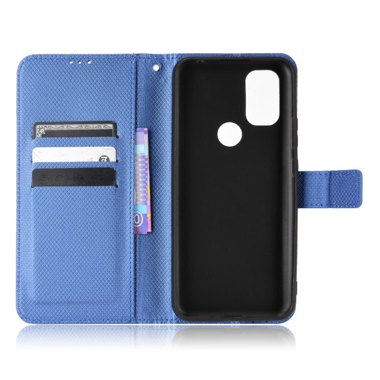 For Blackview A70 2021 Diamond Texture Leather Phone Case(Blue) - More Brand by PMC TechLife | Online Shopping South Africa | PMC TechLife | Buy Now Pay Later Mobicred