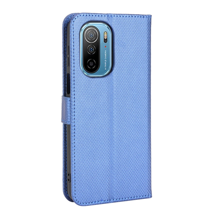 For Ulefone Note 13P Diamond Texture Leather Phone Case(Blue) - Ulefone Cases by PMC Jewellery | Online Shopping South Africa | PMC Jewellery | Buy Now Pay Later Mobicred