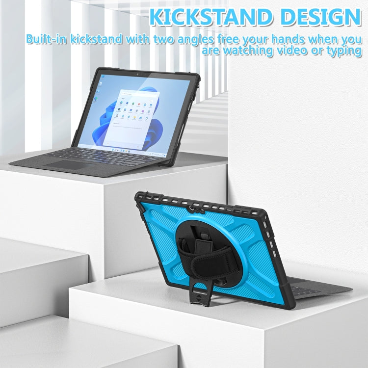 For MicroSoft Surface Pro 4 / 5 / 6 / 7 TPU + PC Tablet Case(Blue) - Others by PMC TechLife | Online Shopping South Africa | PMC TechLife | Buy Now Pay Later Mobicred