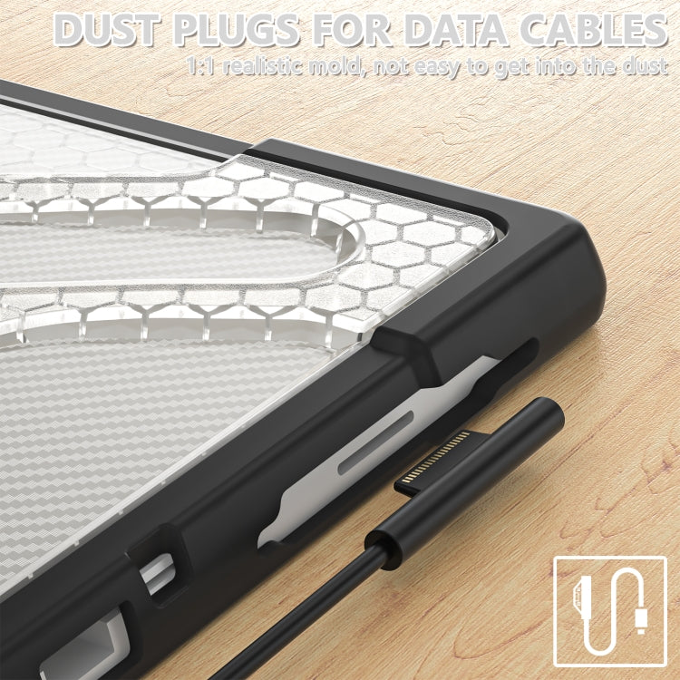 For MicroSoft Surface Pro 4 / 5 / 6 / 7 TPU + PC Tablet Case(Transparent) - Others by PMC TechLife | Online Shopping South Africa | PMC TechLife | Buy Now Pay Later Mobicred