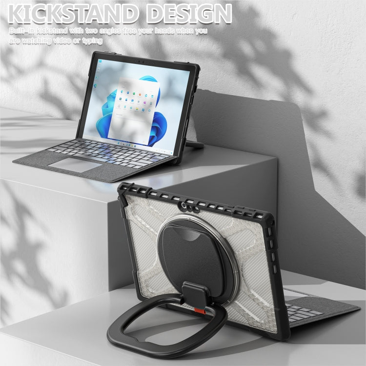 For MicroSoft Surface Pro 4 / 5 / 6 / 7 TPU + PC Tablet Case(Transparent) - Others by PMC TechLife | Online Shopping South Africa | PMC TechLife | Buy Now Pay Later Mobicred