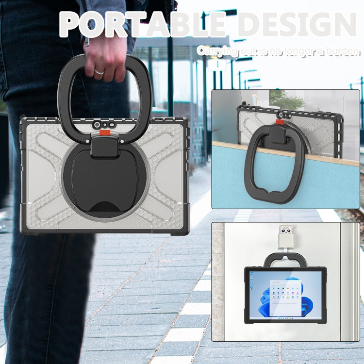 For MicroSoft Surface Pro 4 / 5 / 6 / 7 TPU + PC Tablet Case(Transparent) - Others by PMC TechLife | Online Shopping South Africa | PMC TechLife | Buy Now Pay Later Mobicred