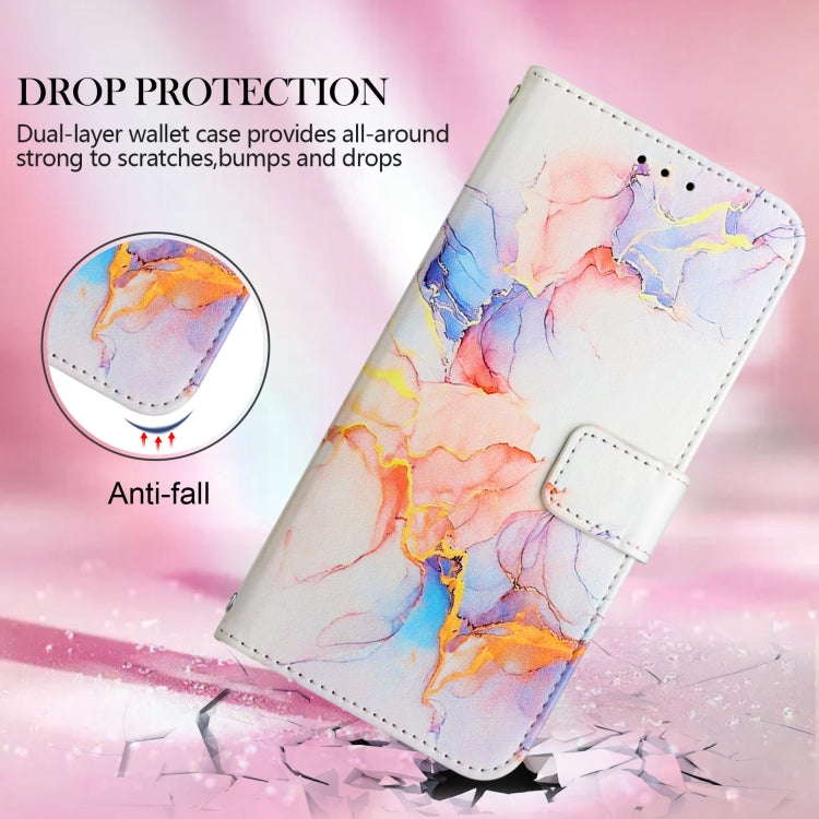 For Xiaomi 12 Pro PT003 Marble Pattern Flip Leather Phone Case(Galaxy Marble White LS004) - Xiaomi Cases by PMC TechLife | Online Shopping South Africa | PMC TechLife