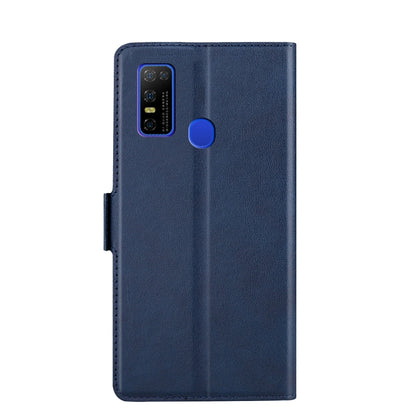 For Doogee N30 Ultra-thin Voltage Side Buckle PU + TPU Leather Phone Case(Blue) - More Brand by PMC Jewellery | Online Shopping South Africa | PMC Jewellery | Buy Now Pay Later Mobicred