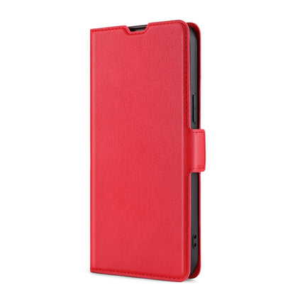 For Blackview A80 / A80S Ultra-thin Voltage Side Buckle PU + TPU Leather Phone Case(Red) - More Brand by PMC Jewellery | Online Shopping South Africa | PMC Jewellery | Buy Now Pay Later Mobicred
