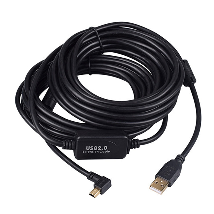 10m Elbow Mini 5 Pin to USB 2.0 Camera Extension Data Cable -  by PMC TechLife | Online Shopping South Africa | PMC TechLife | Buy Now Pay Later Mobicred
