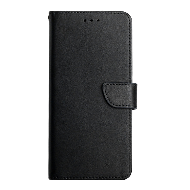 For Huawei P50 Genuine Leather Fingerprint-proof Horizontal Flip Phone Case(Black) - Huawei Cases by PMC TechLife | Online Shopping South Africa | PMC TechLife | Buy Now Pay Later Mobicred