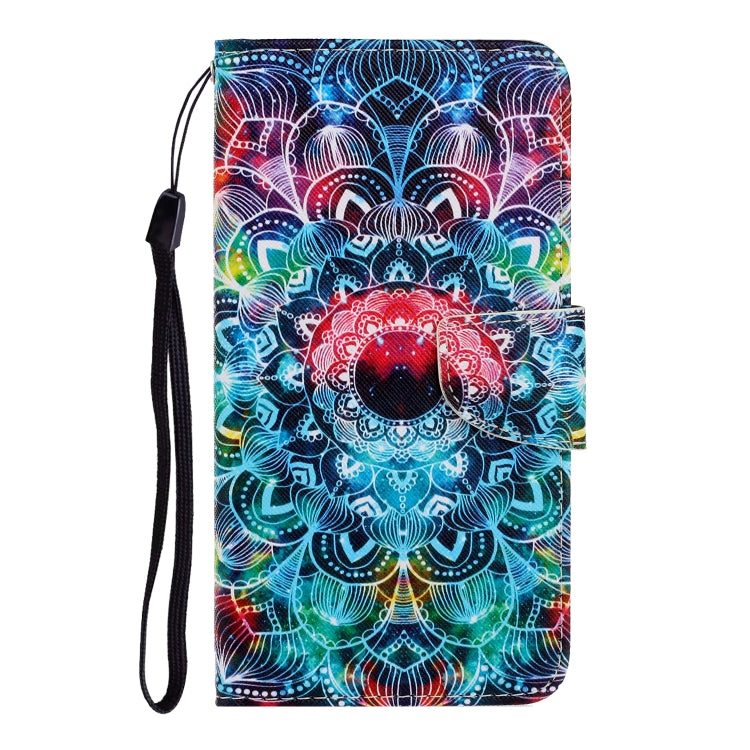 For Samsung Galaxy A33 5G 3D Colored Drawing Leather Phone Case(Mandala) - Galaxy Phone Cases by PMC TechLife | Online Shopping South Africa | PMC TechLife